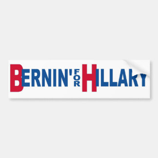 Bernin für Hillary Autoaufkleber