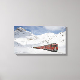Bernina Railway Leinwanddruck
