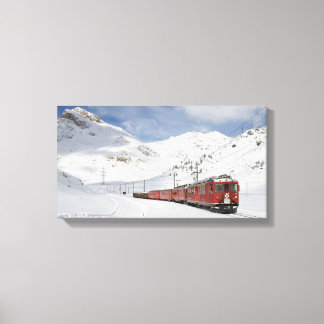 Bernina Railway Leinwanddruck