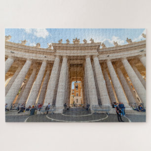 Bernini-Kolonnade, St. Petersplatz, Rom, Italien Puzzle