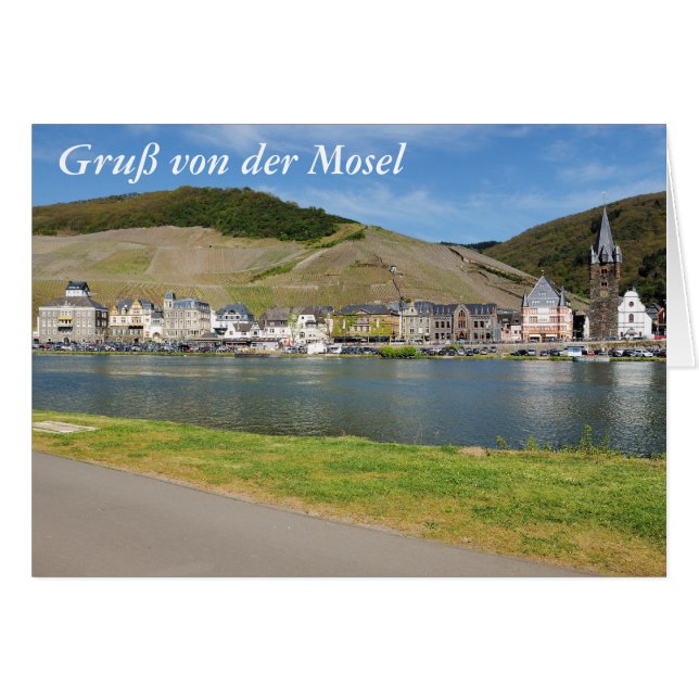 Bernkastel-Kues an der Mosel (Vorderseite (Horizontal))