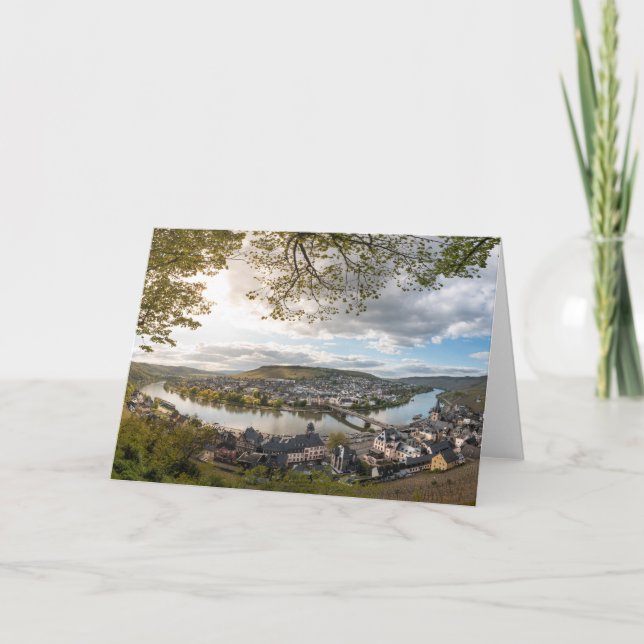 Bernkastel-Kues Deutschland Karte (Vorderseite)