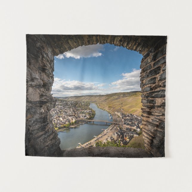 Bernkastel-Kues Deutschland Wandteppich (Vorderseite (Horizontal))