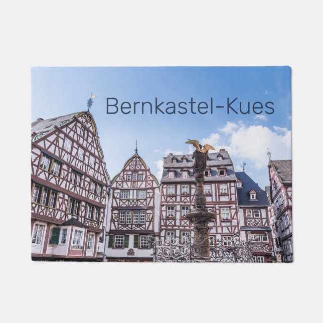 Bernkastel-Kues Historische Fassaden Deutschland S Fußmatte (Vorderseite)