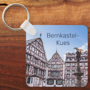 Bernkastel-Kues Historische Fassaden Deutschland S Schlüsselanhänger