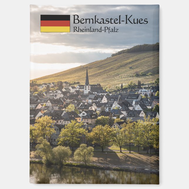 Bernkastel-Kues Souvenir Magnet (Vorderseite)