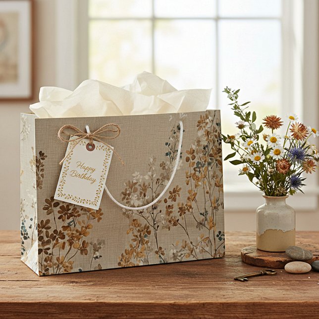 Bernstein-Wiesenblumen Große Geschenktüte (Von Creator hochgeladen)