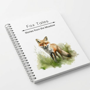 Bernsteinblick: Wiesenfuchs, individuell Notizblock