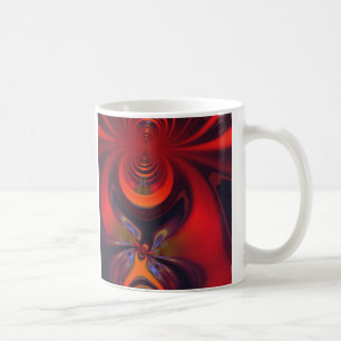 Bernsteinfarbige Göttin - Orangen-und Kaffeetasse