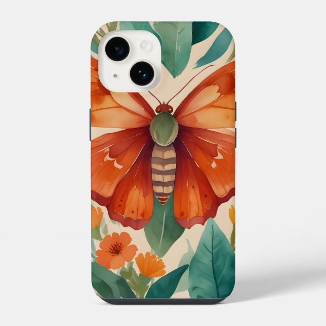 Bernsteinflügel iPhone Hülle (Rückseite)