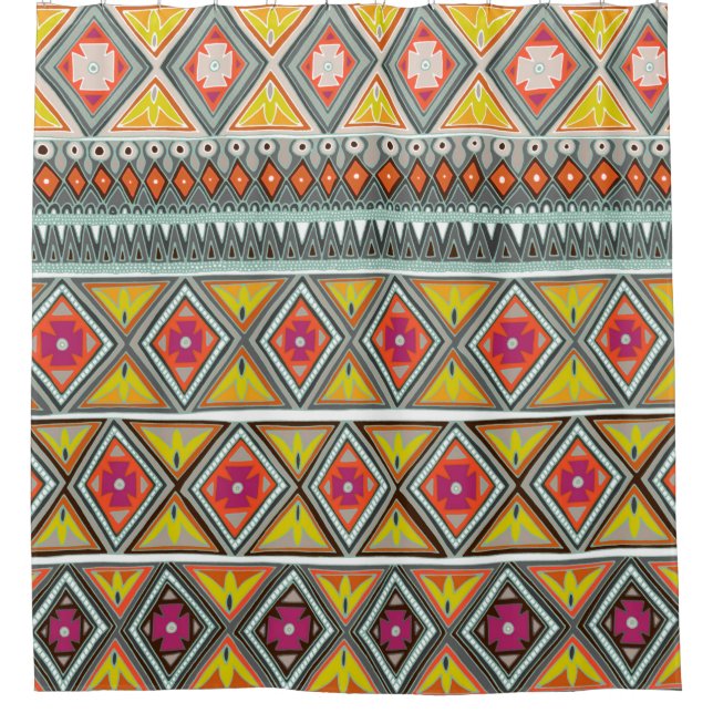 Bernsteinveneto Duschvorhang (Vorderseite)