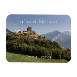 Berolds Tower, La Tour-en-Maurienne, Frankreich Magnet