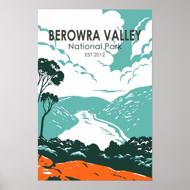 Berowra Valley National Park Australien Poster (Vorne)