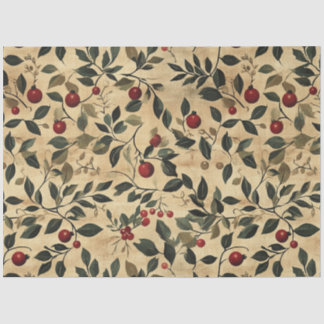 Berries Christmas Art Seidenpapier