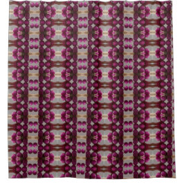 Berries Ikat 16 Duschvorhang