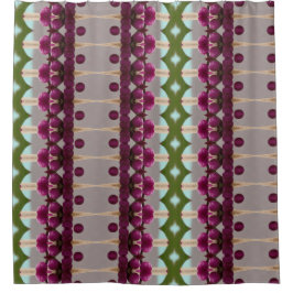 Berries Ikat 4 Duschvorhang
