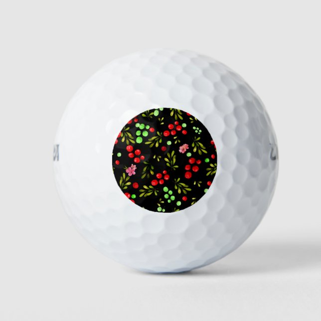 Berries Pattern Golfball (Vorderseite)