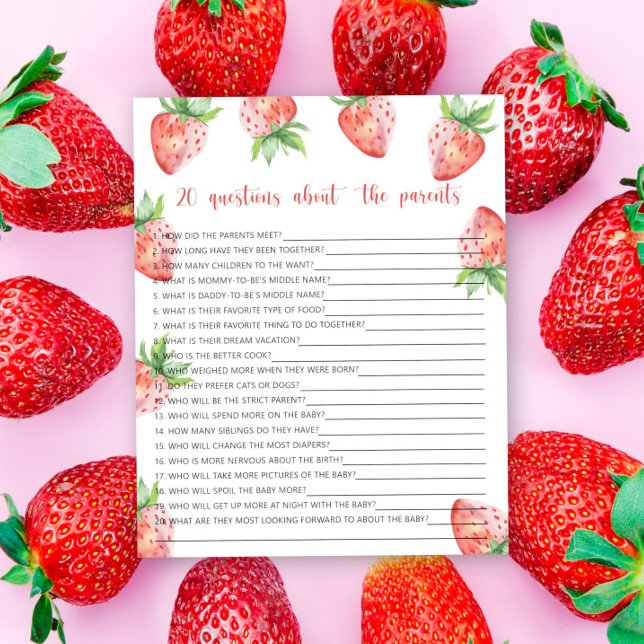 Berries - Spiele - 20 Fragen zu den Eltern (Von Creator hochgeladen)