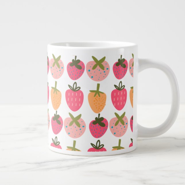 Berries Themed Jumbo-Tasse (Rechts)