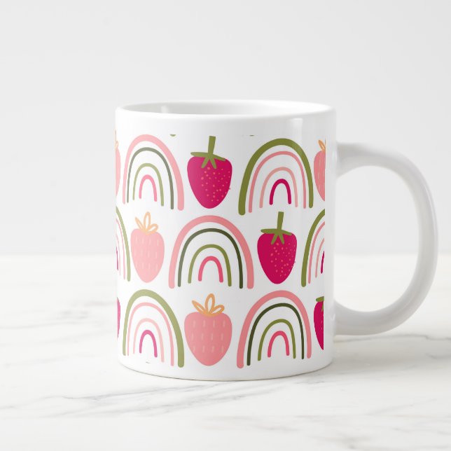 Berries Themed Jumbo-Tasse (Rechts)