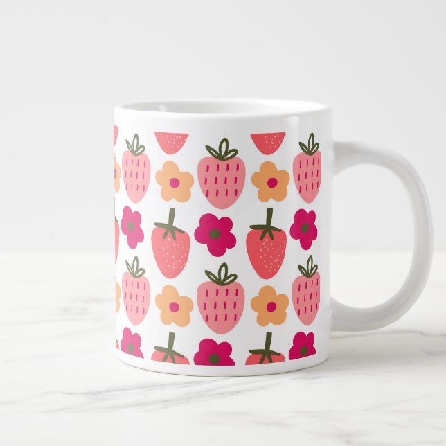 Berries Themed Jumbo-Tasse (Rechts)