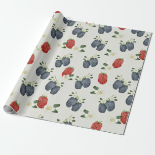 Berries Wrapping Paper Geschenkpapier
