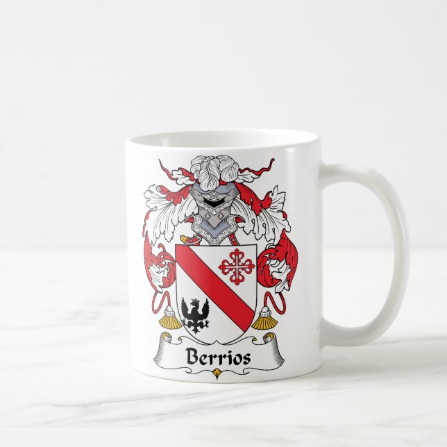 Berrios Familienwappen Tasse (Rechts)