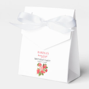 Berry 1. Geburtstag Party Erdbeerobst Sommer Geschenkschachtel