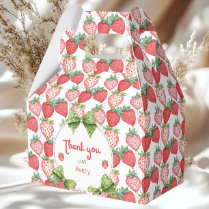 Berry 2. Geburtstag Erdbeerpärty Geschenkschachtel