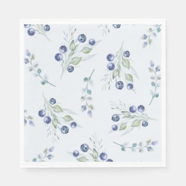 Berry Baby Showpaper Napkin Serviette (Vorderseite)