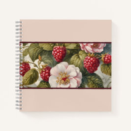 Berry Beautiful Garden Party: Square Notebook Notizbuch