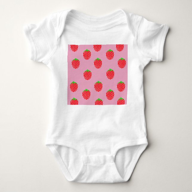 Berry Beautiful Summer Baby Strampler (Vorderseite)