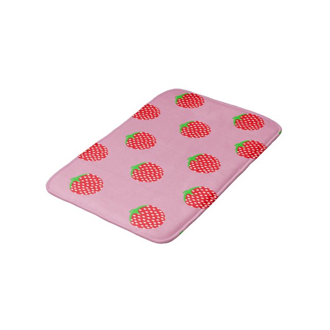 Berry Beautiful Summer Badematte (Schrägansicht)