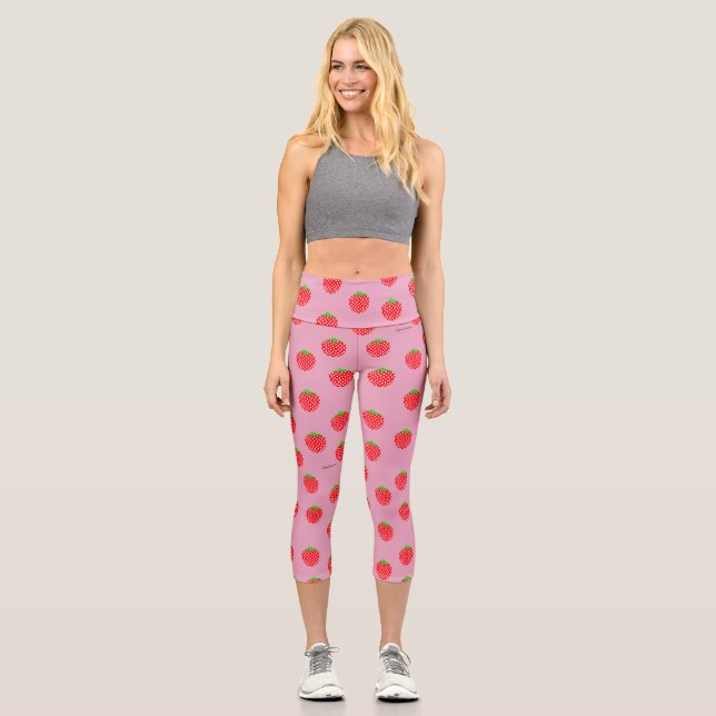 Berry Beautiful Summer Capri Leggings (Vorderseite)
