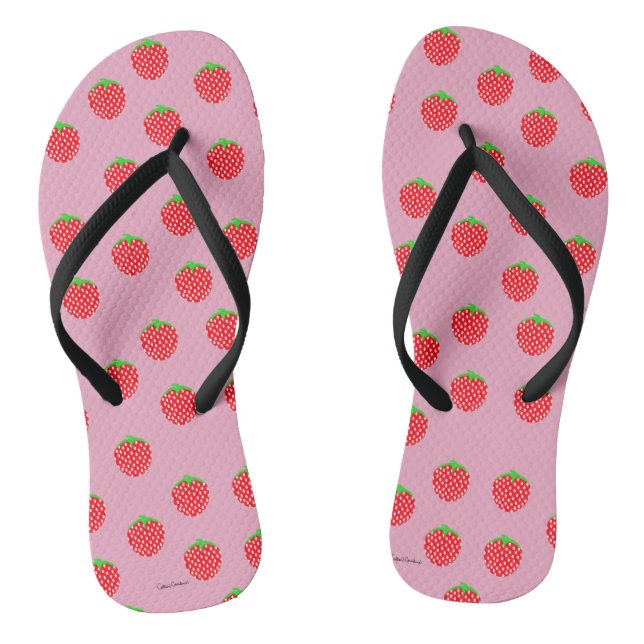Berry Beautiful Summer Flip Flops (Fußbett)