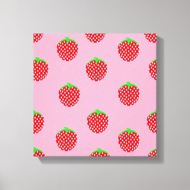 Berry Beautiful Summer Leinwanddruck (Vorderseite)