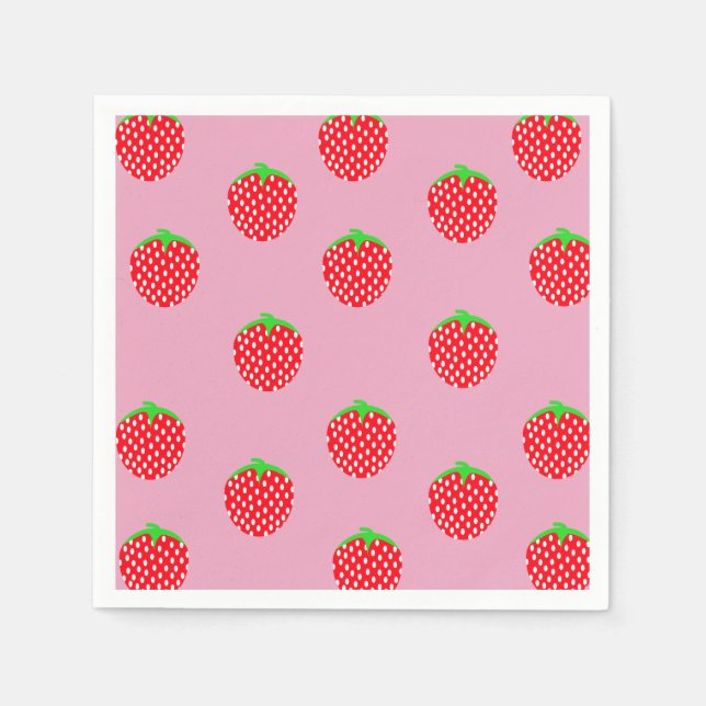 Berry Beautiful Summer Serviette (Vorderseite)