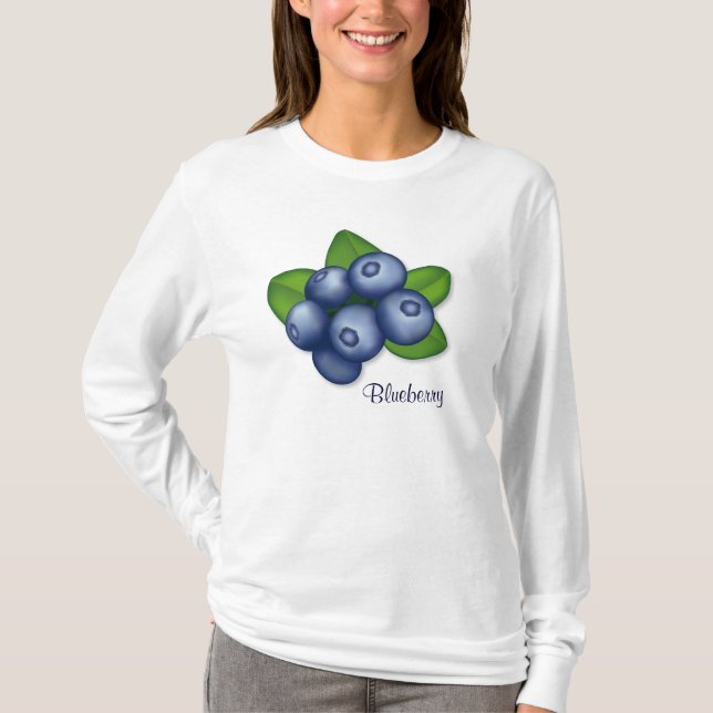 Berry Best Blueberries for Blueberry Day T-Shirt (Vorderseite)