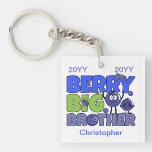 Berry Big Brother - Sibling Blueberry Pub Schlüsselanhänger