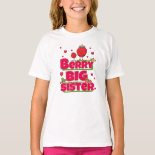 Berry Big Sister - Niedliche Erdbeerpuppe T-Shirt