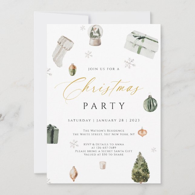 Berry Birthday Invitation, Blueberry 1. Geburtstag Einladung (Vorderseite)