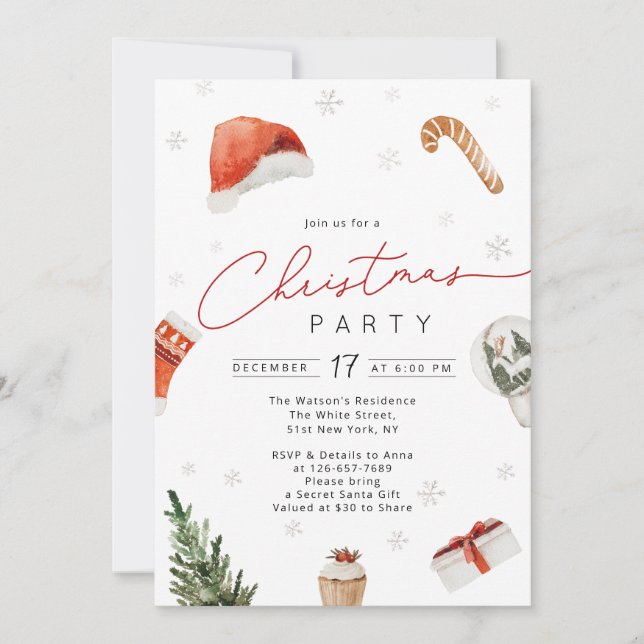 Berry Birthday Invitation, Blueberry 1. Geburtstag Einladung (Vorderseite)