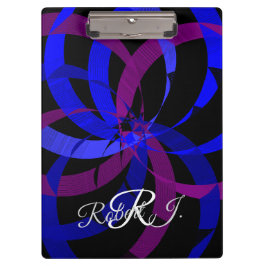 Berry Blend Geometric Clipboard Klemmbrett