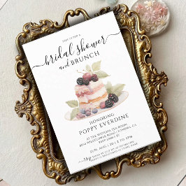 Berry Bliss Brautparty Brunch Einladung