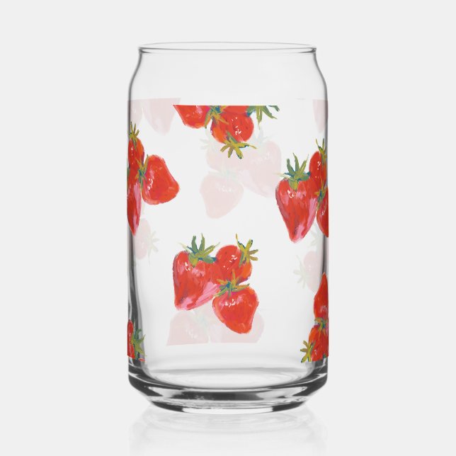 Berry Bliss Trinkerset 🍓 Dosenglas (Vorderseite)
