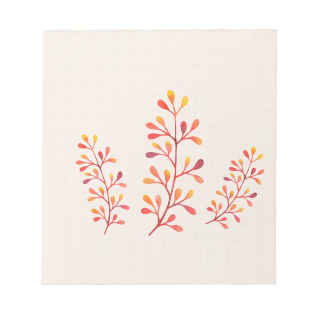 Berry Branches Notizblock (Vorderseite)