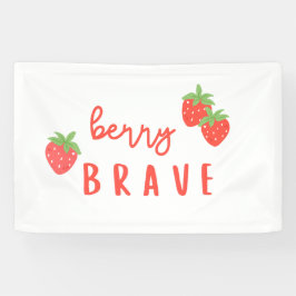 berry brave childhood cancer sick ill kids cute banner