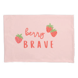 berry brave childhood cancer sick ill kids cute kissenbezug