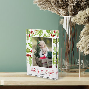 Berry & Bright Holiday Foto Block