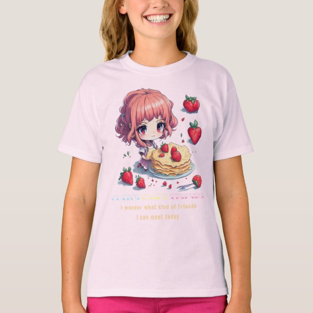 Berry-chan :Cotton Candy Friends T-Shirt (Vorderseite)